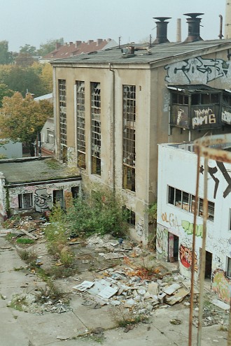 VEB Isokond Pankow, ehemalige DDR, Brachland, VEB, Berlin, Volks Eigener Betrieb, Bauruine, Weißensee Berlin Pictures