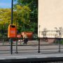 Straßenbahnhaltestelle M4 Buschallee Menschlich Allzumenschliches ÖVN, Öffentlicher Nahverkehr, Graffiti, Weißensee, Straßenbahn, Tram, Pankow, ÖV, Sprüherei, Berlin Berlin Pictures