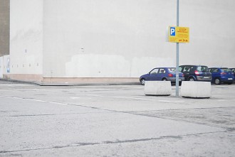 Netto Parkplatz im Wohngebiet um die U-Bahn Vinetastraße Pankow, Vineta, Wohnsiedlung Berlin Pictures