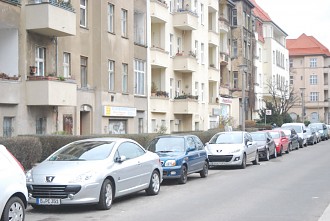 Fassaden Wohngebäude um die U-Bahn Vinetastraße Pankow, Wohnsiedlung, Vineta Berlin Pictures