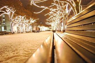 Berlin Mitte Unter den Linden an einem Winterabend Berlin Mitte, Nacht, Unter den Linden, Winter, Schnee Berlin Pictures